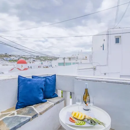 Apartment Like A White Seagull In Mykonos!